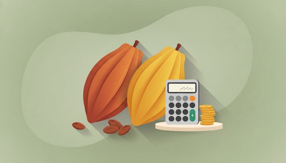 Como o preço do cacau é calculado